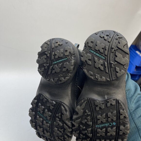 Columbia Rope Tow Boots Unisex Waterproof Youth Size 4 Snow Boots Blue Winter - Picture 6 of 15